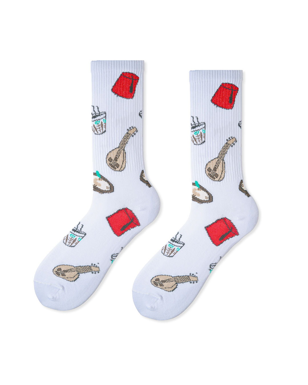 Lebanese Sketch Socks
